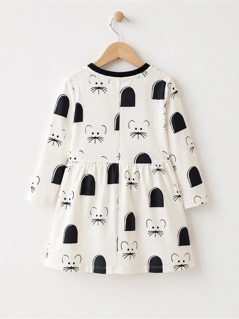 Turtledove London Organic Cotton Mouse Print Dress Girls 4-5 Years NWT